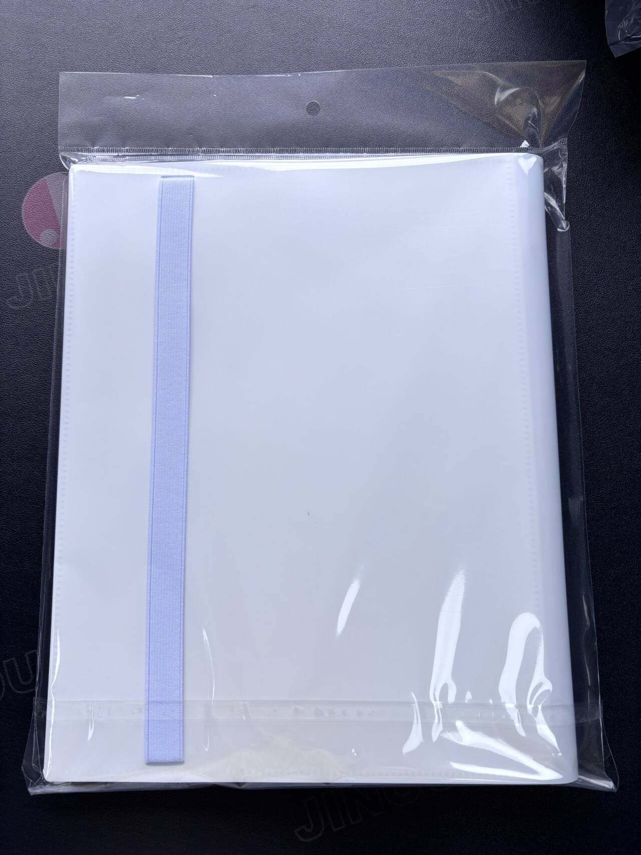 9-Pocket Strap Binder (White) - Holds 360 Cards