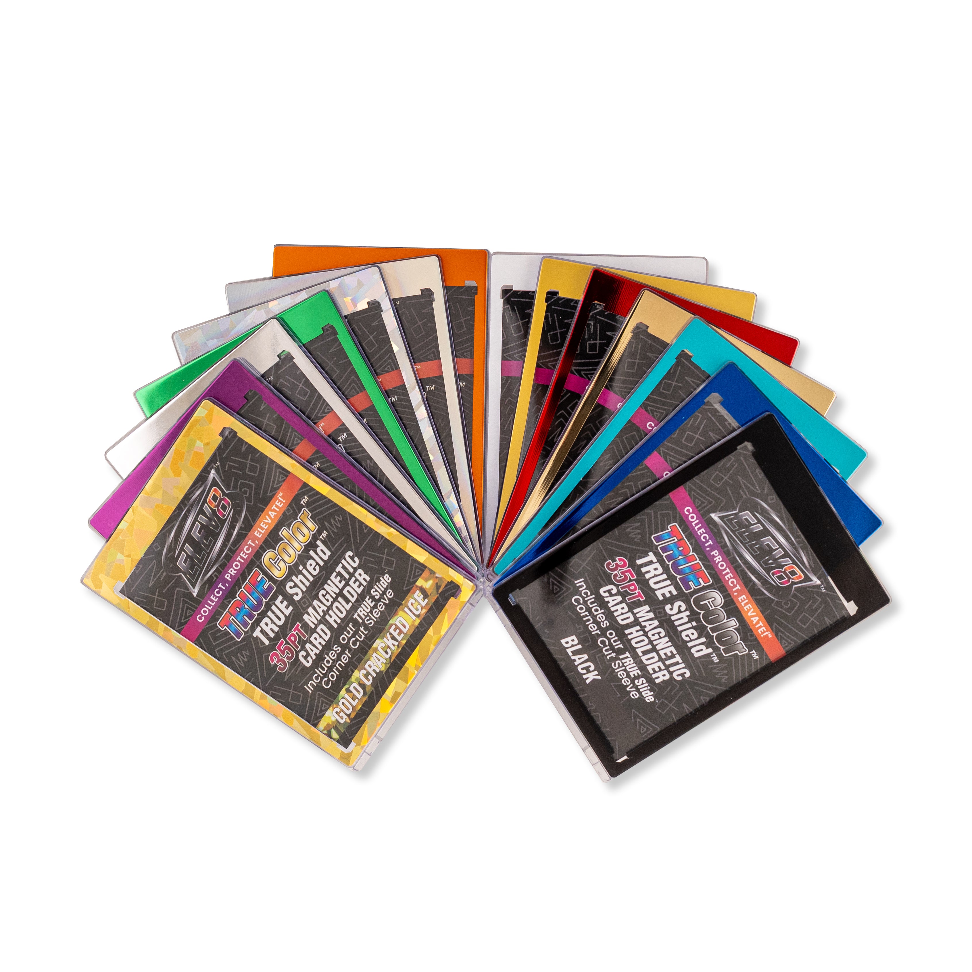 TRUE Colors: Silver - TRUE Shield Magnetic Card Holder (35pt w/TRUE Slide Insert)