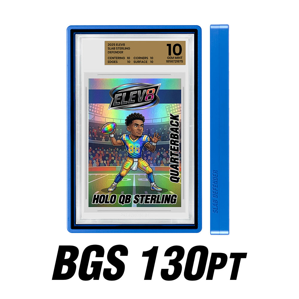 Slab Defender - 130pt BGS - ROYAL BLUE - Aluminum Graded Slab Protector