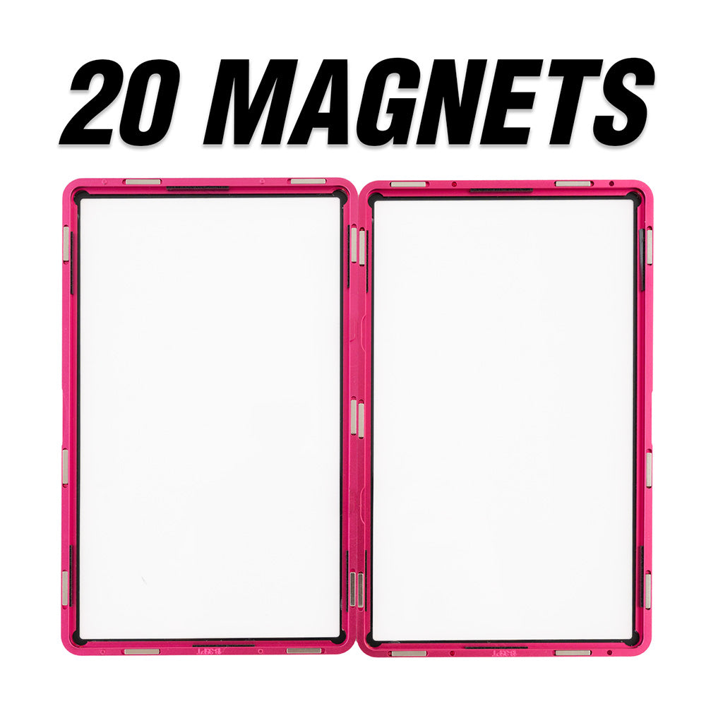 Slab Defender - 130pt PSA - HOT PINK - Aluminum Graded Slab Protector