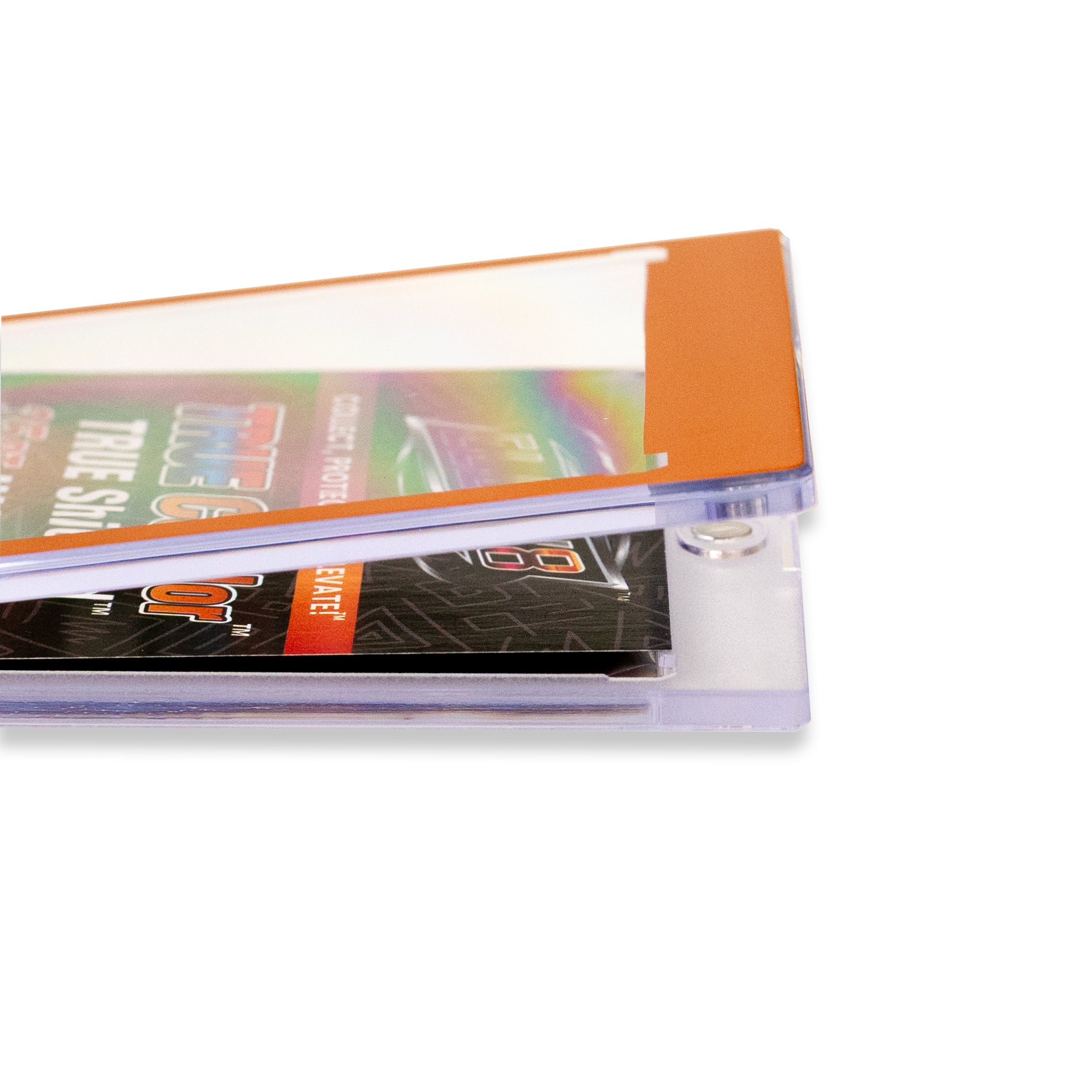 TRUE Colors: Orange - TRUE Shield Magnetic Card Holder (35pt w/TRUE Slide Insert)