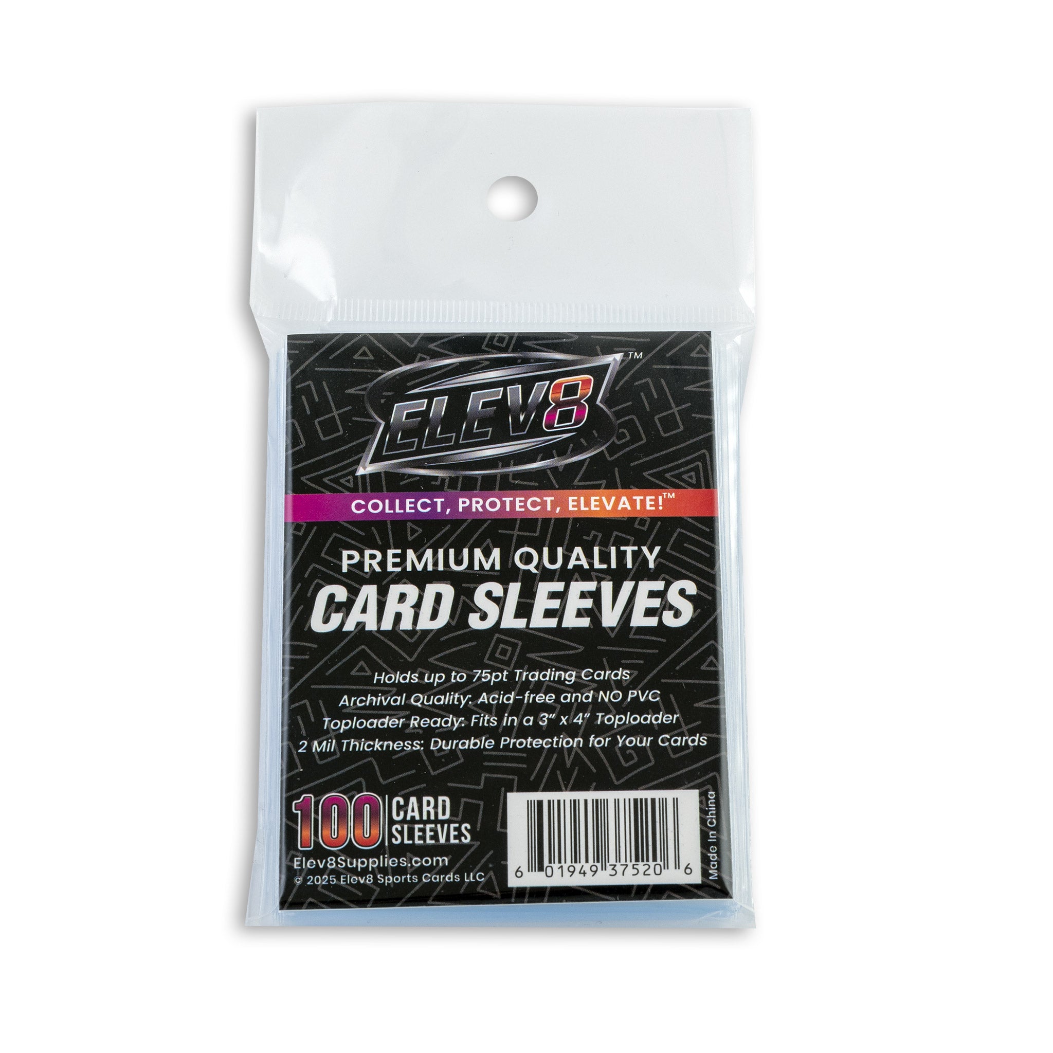 Premium Quality Card Sleeves - Standard 35-75pt (100 pack)