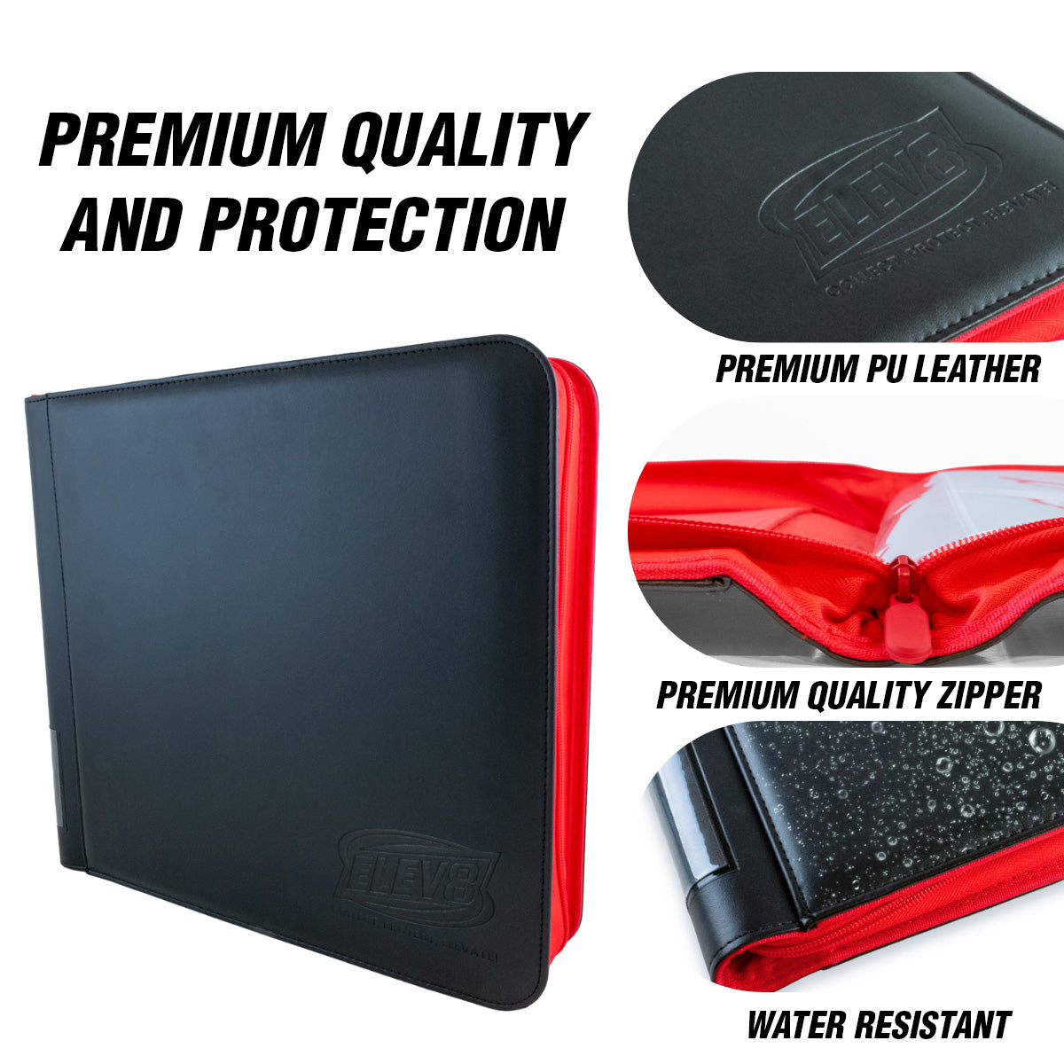 6-Pocket Graded Card Binder – Custom Fit for PSA Slabs (Holds 60 Cards)