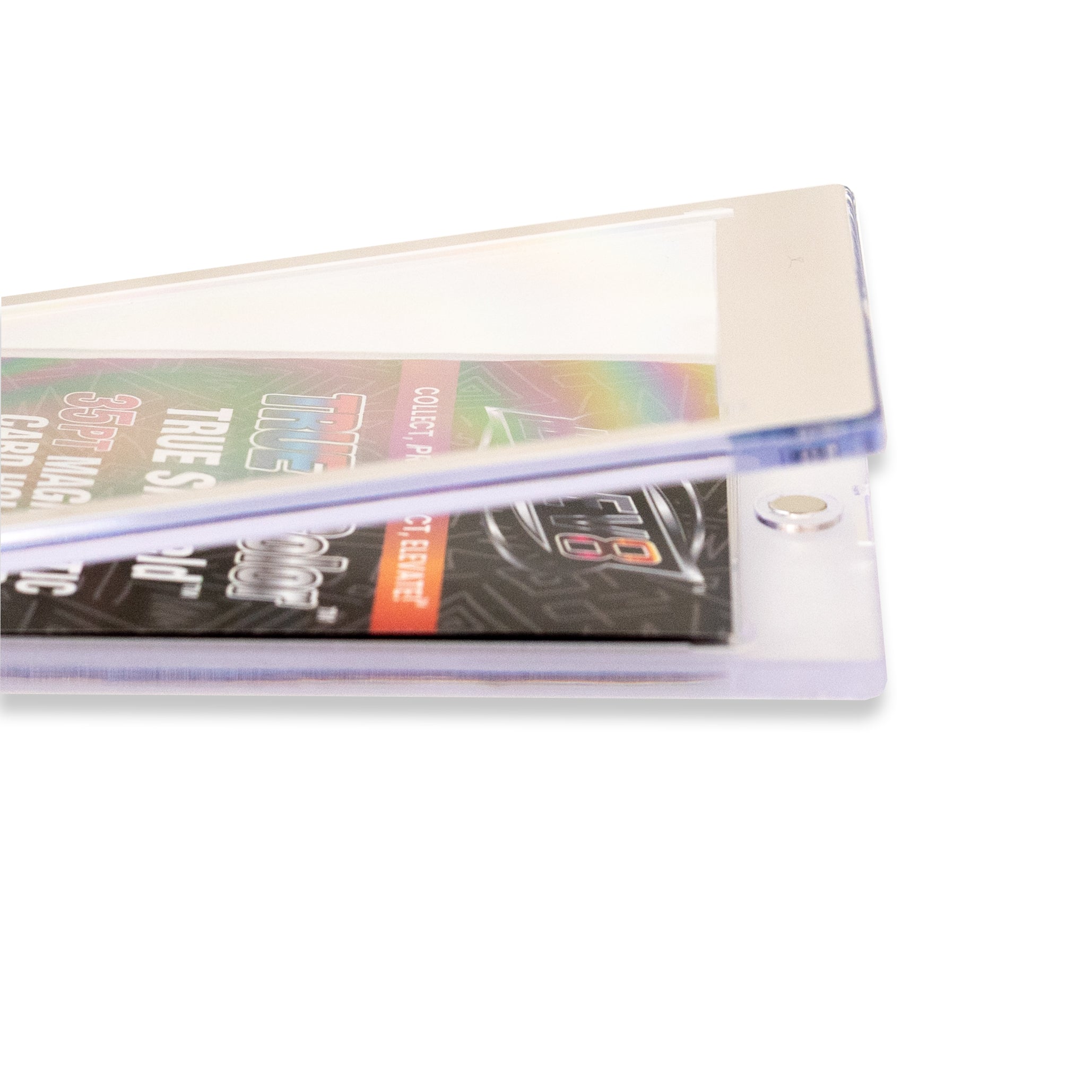 TRUE Colors: Silver - TRUE Shield Magnetic Card Holder (35pt w/TRUE Slide Insert)
