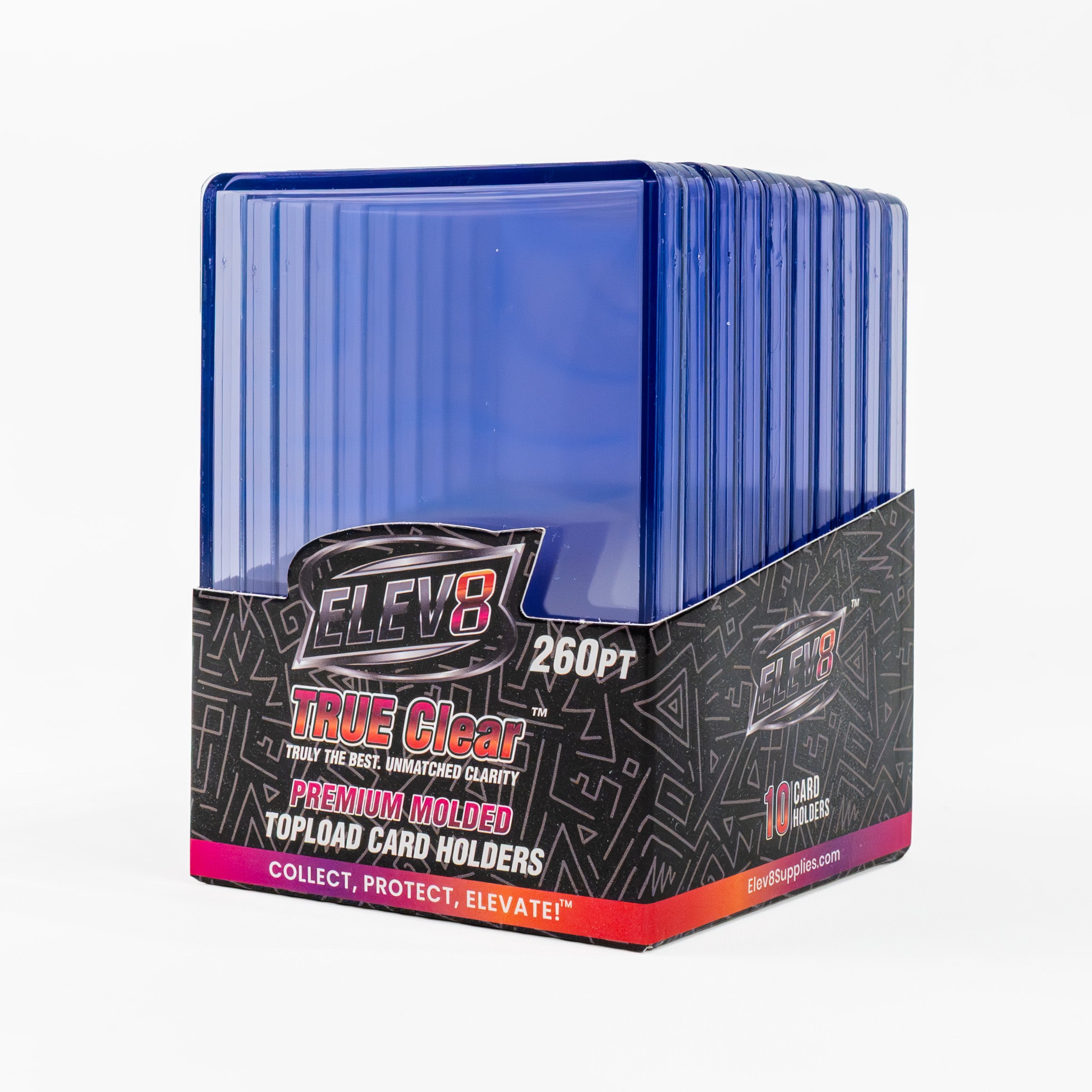 TRUE Clear Premium Molded Topload Card Holder (260pt)