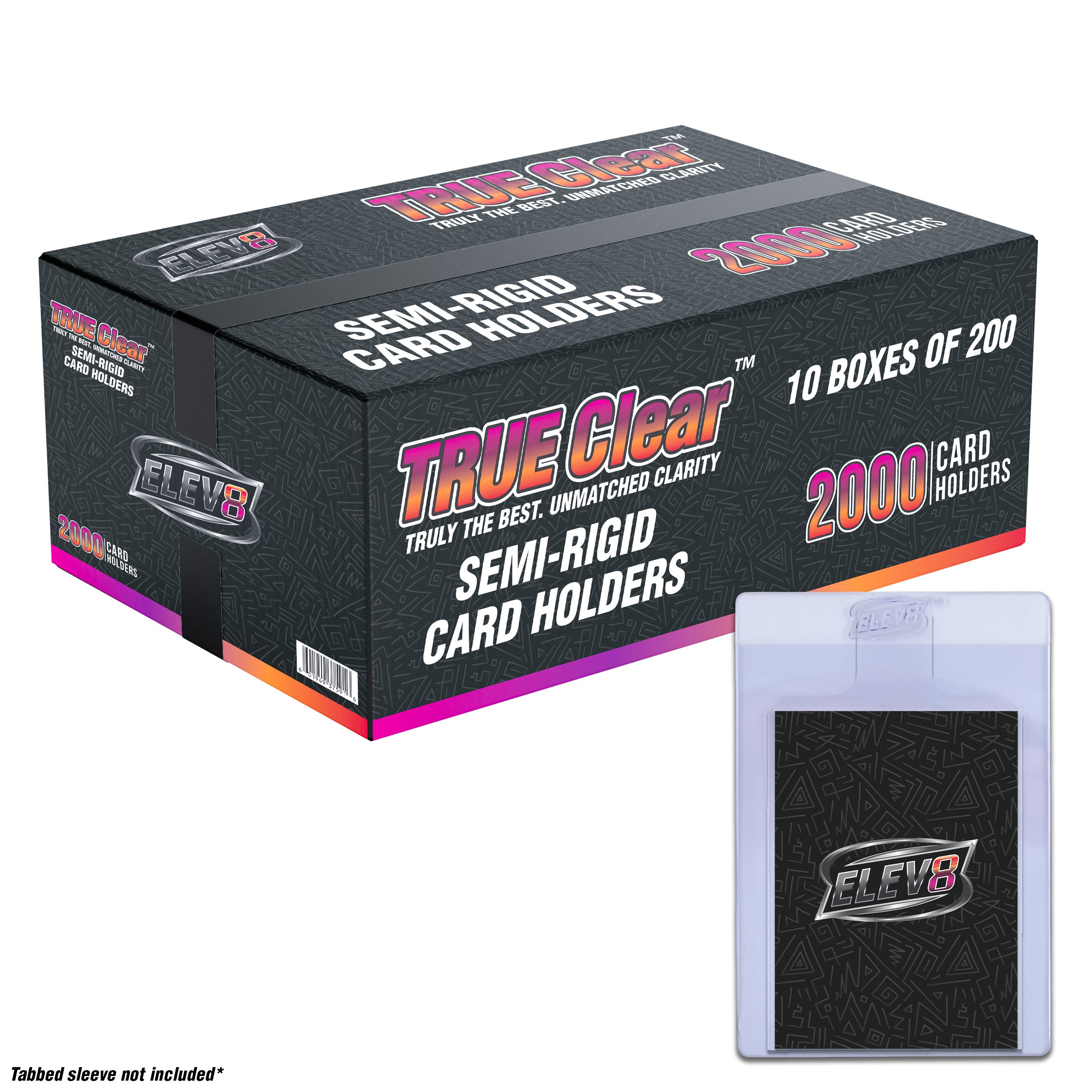 TRUE Clear Semi-Rigid Card Holders