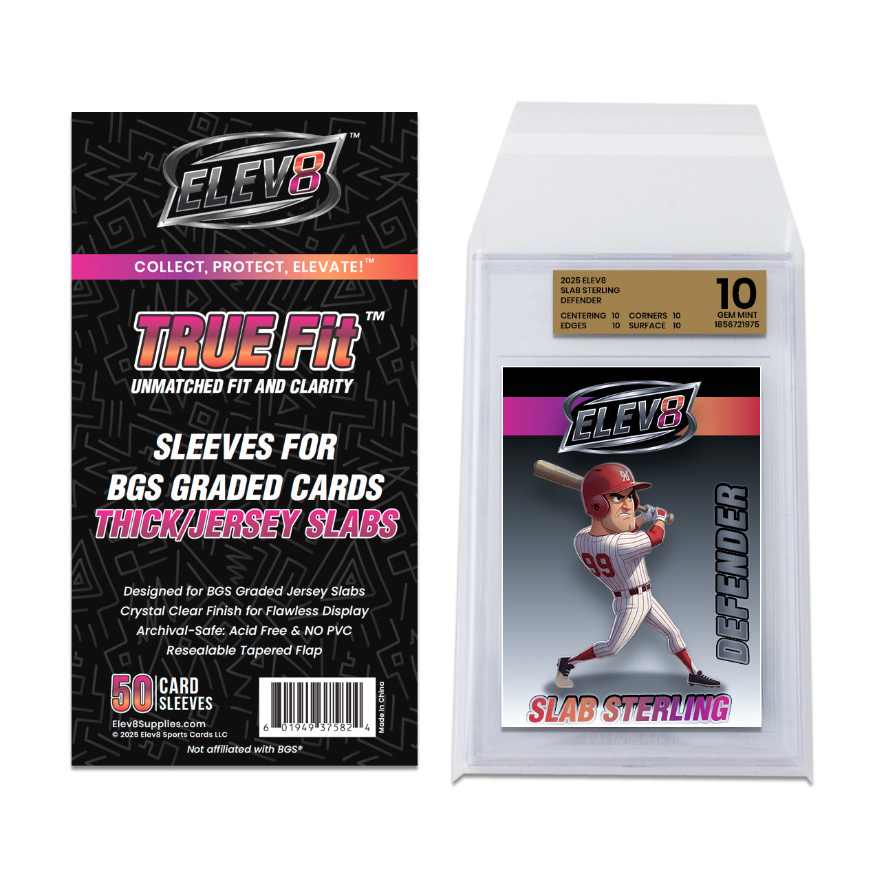 TRUE Fit Sleeves - BGS Thick/Jersey