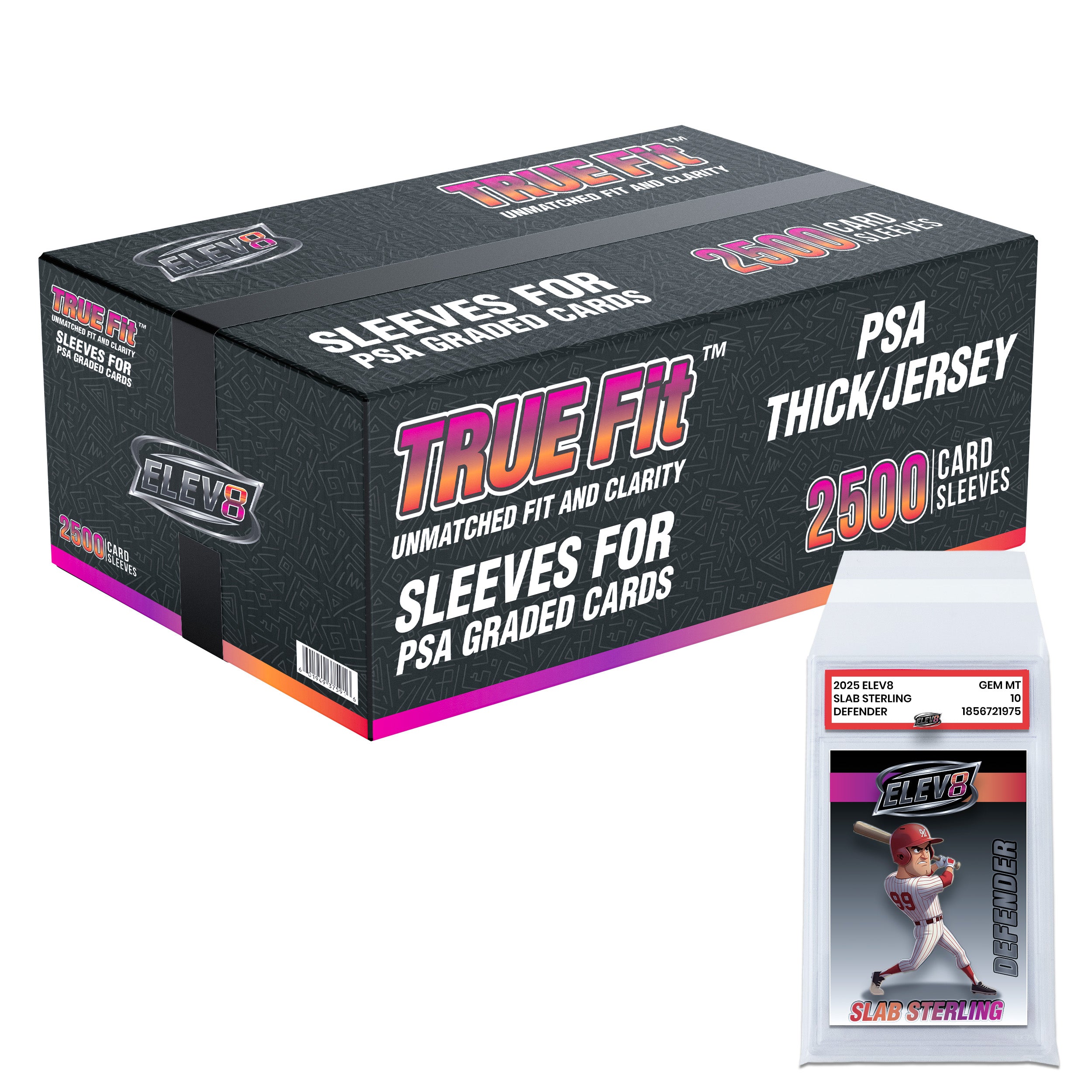 TRUE Fit Sleeves - PSA Thick/Jersey