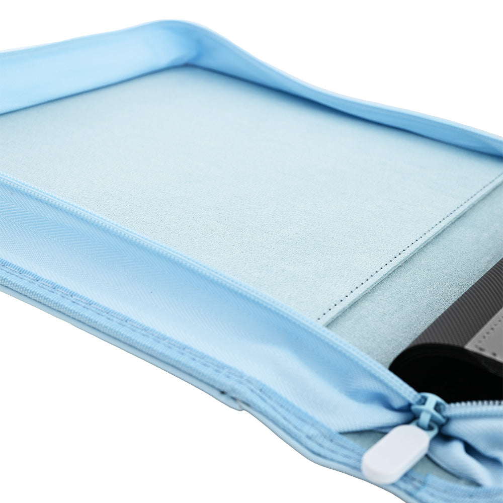 9-Pocket Topload Card Binder (Light Blue) - Holds 252 Cards