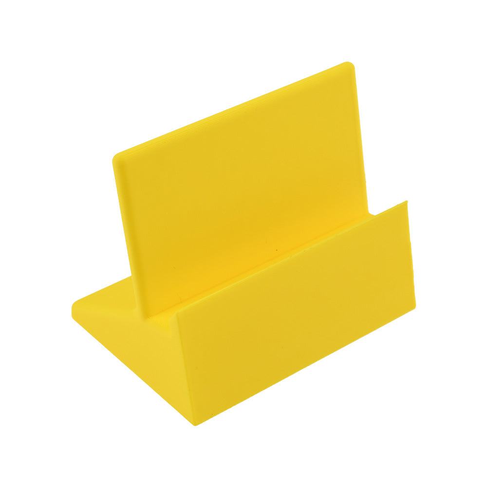 Yellow Slab Display Stand