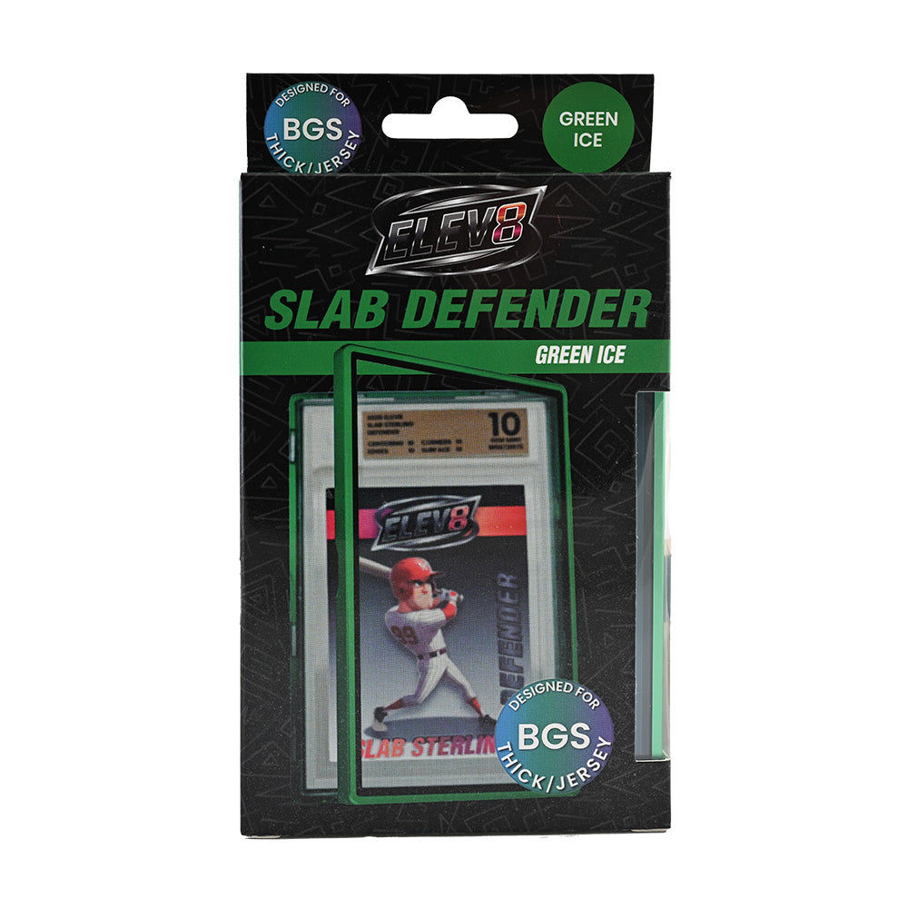 Slab Defender - 130pt BGS - GREEN ICE - Aluminum Graded Slab Protector