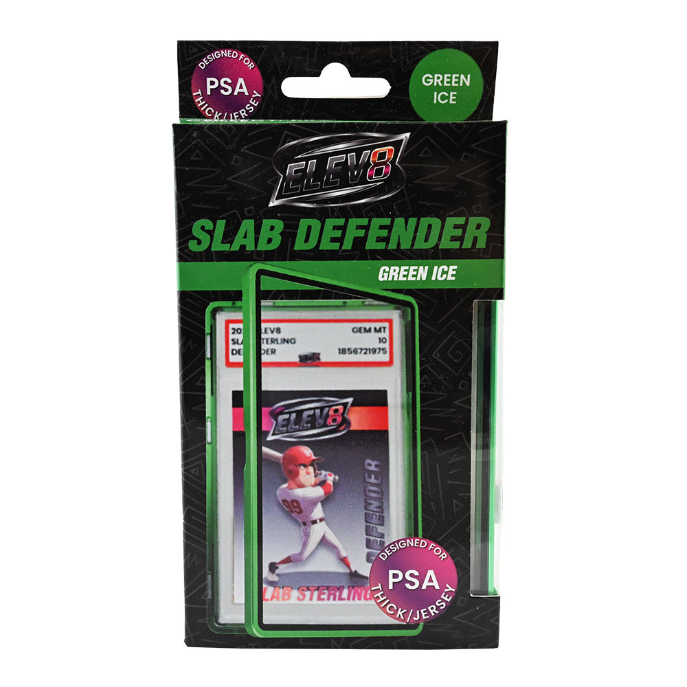 Slab Defender - 130pt PSA - GREEN ICE - Aluminum Graded Slab Protector