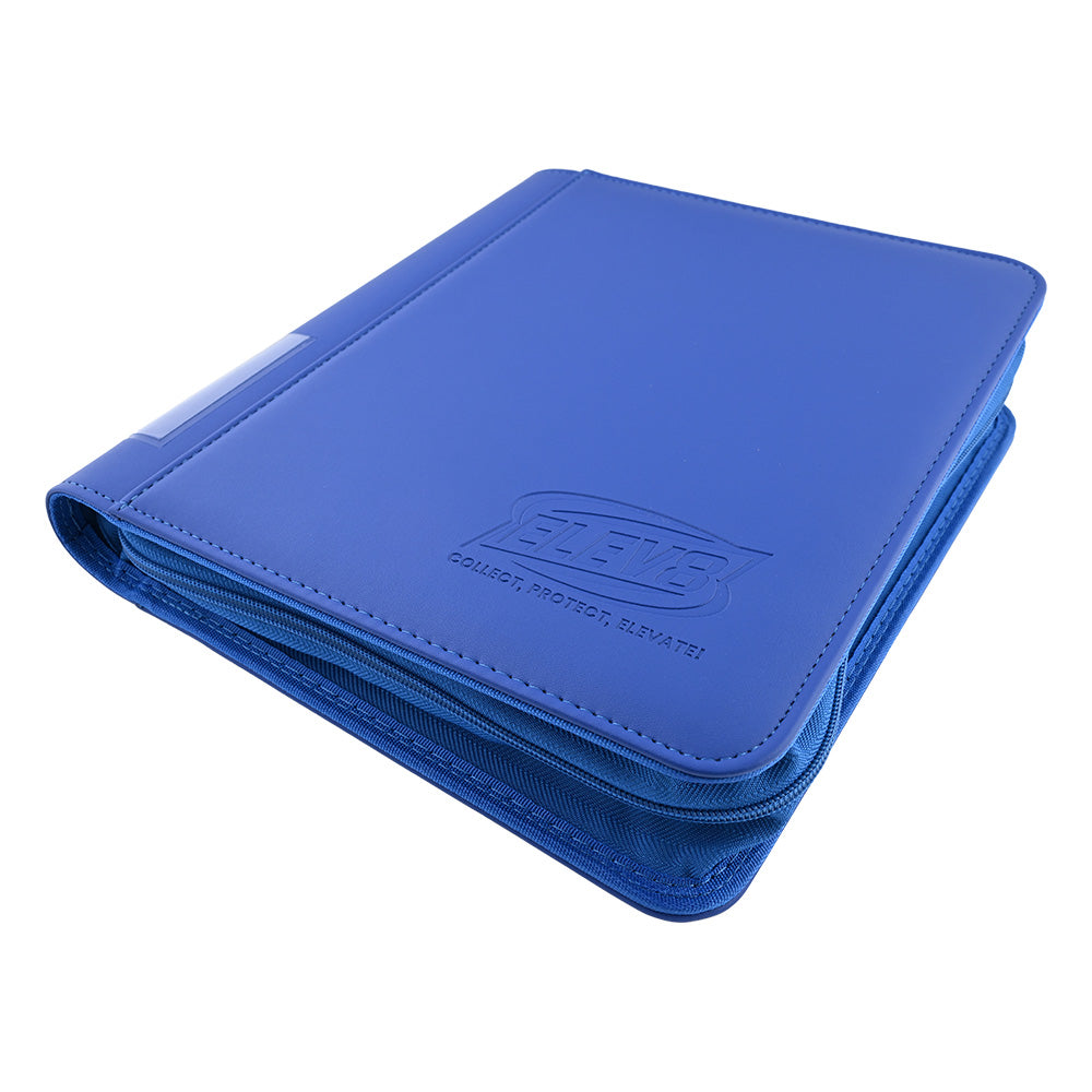 9-Pocket Topload Card Binder (Blue) - Holds 252 Cards