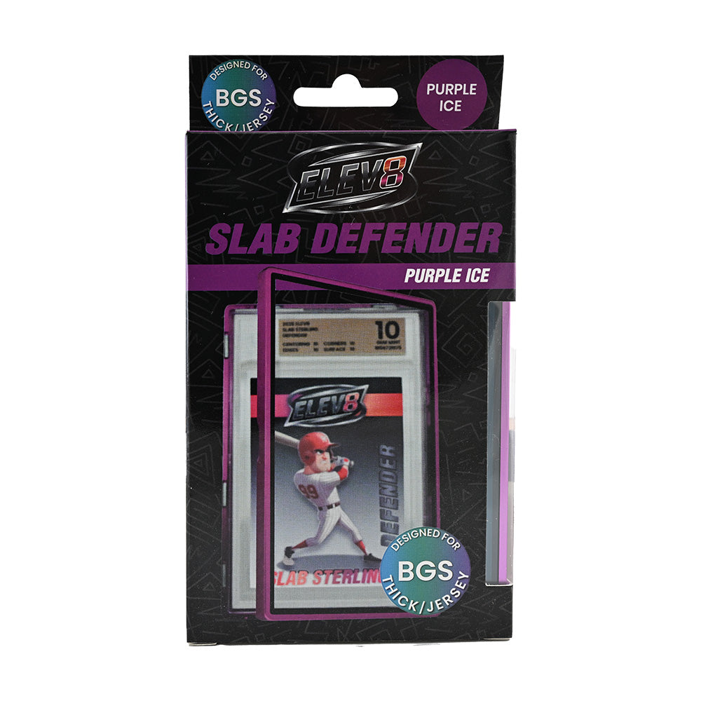 Slab Defender - 130pt BGS - PURPLE ICE - Aluminum Graded Slab Protector