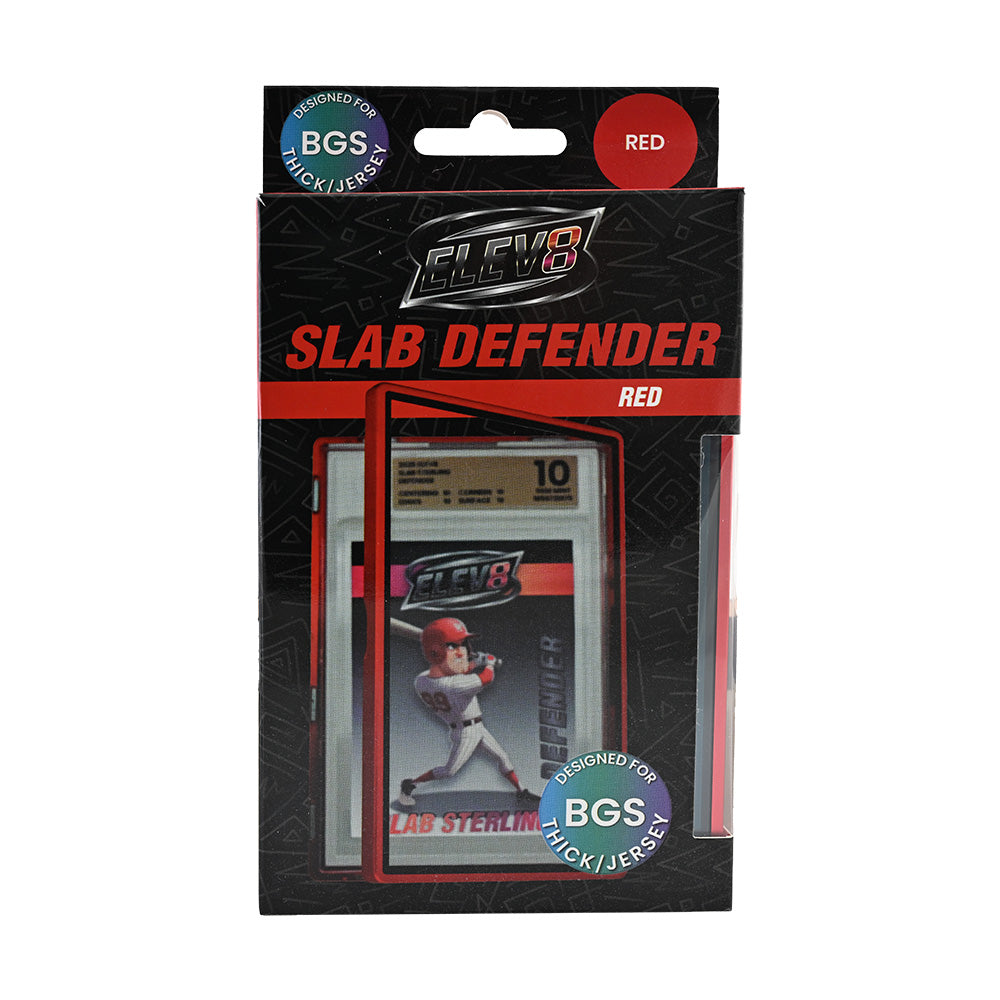 Slab Defender - 130pt BGS - RED - Aluminum Graded Slab Protector