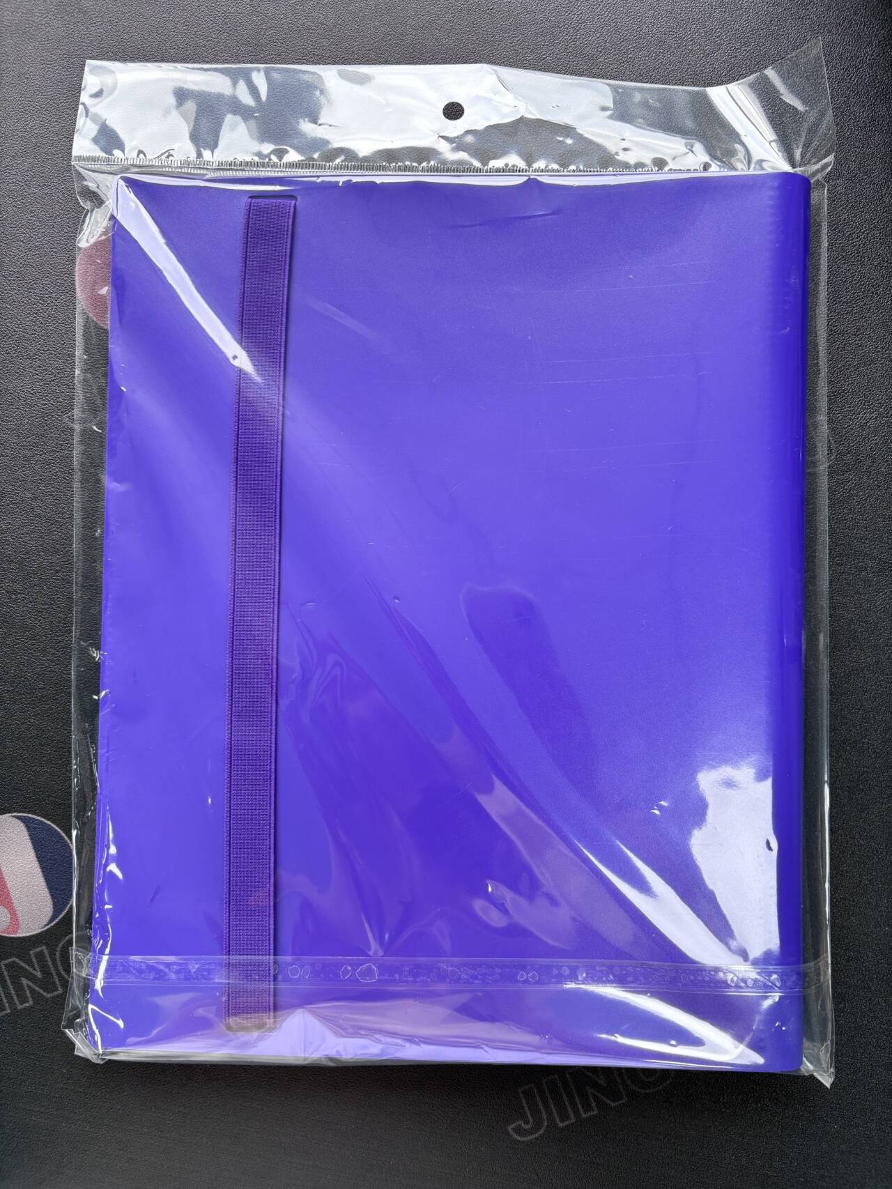 9-Pocket Strap Binder (Purple) - Holds 360 Cards