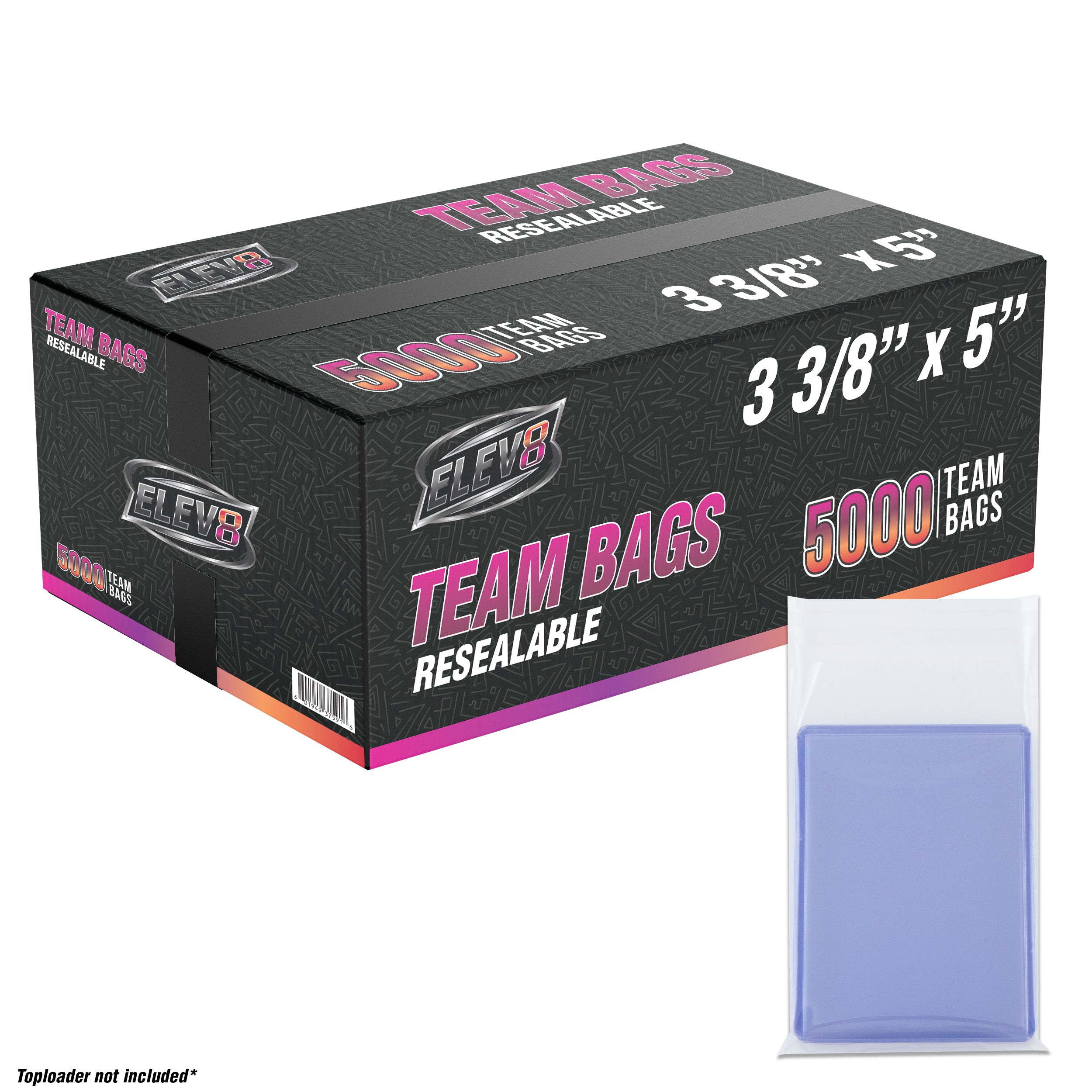 Resealable Team Set Bags – 3 3/8" x 5"
