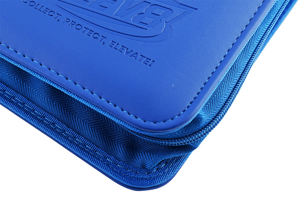 9-Pocket Topload Card Binder (Blue) - Holds 252 Cards