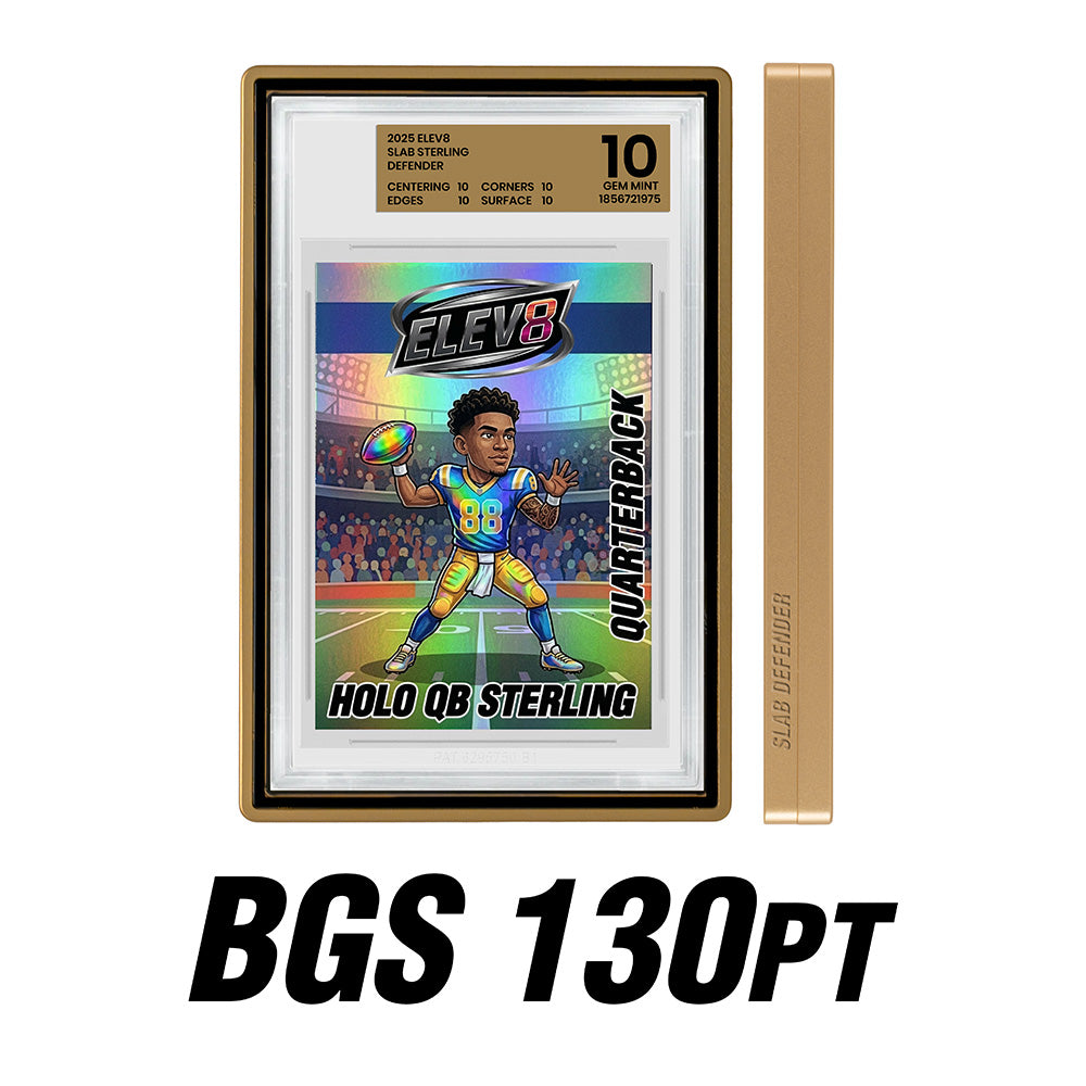 Slab Defender - 130pt BGS - GOLD - Aluminum Graded Slab Protector