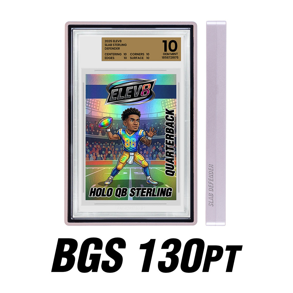 Slab Defender - 130pt BGS - SILVER - Aluminum Graded Slab Protector