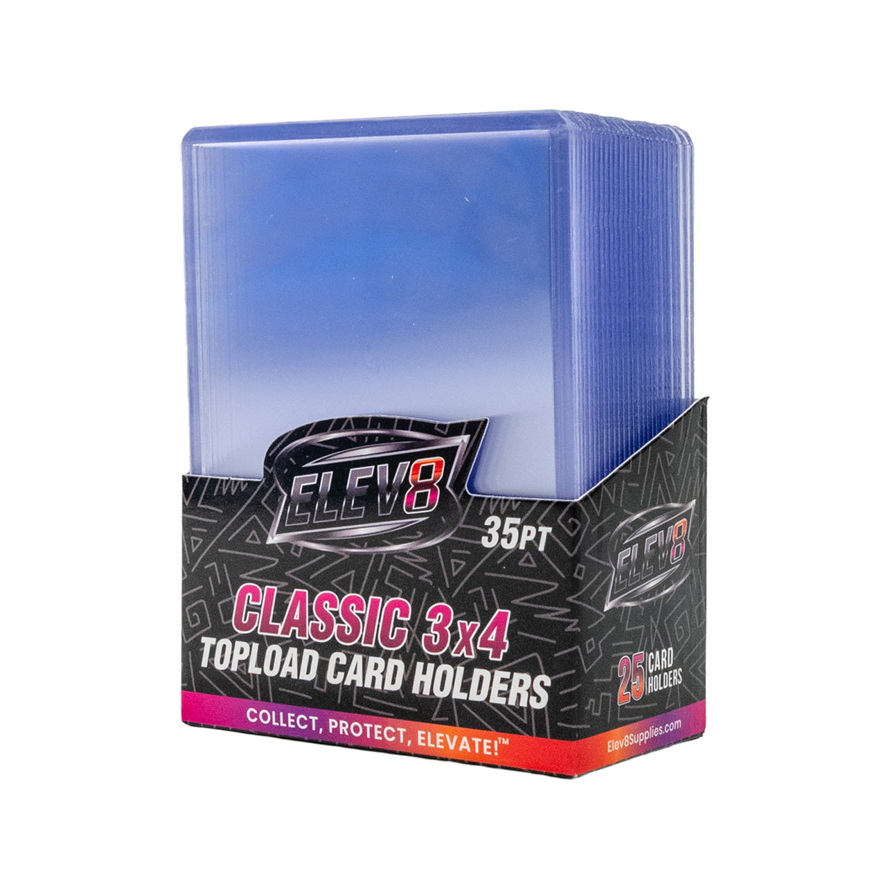 3" x 4" Classic Topload Card Holders (Box of 25)