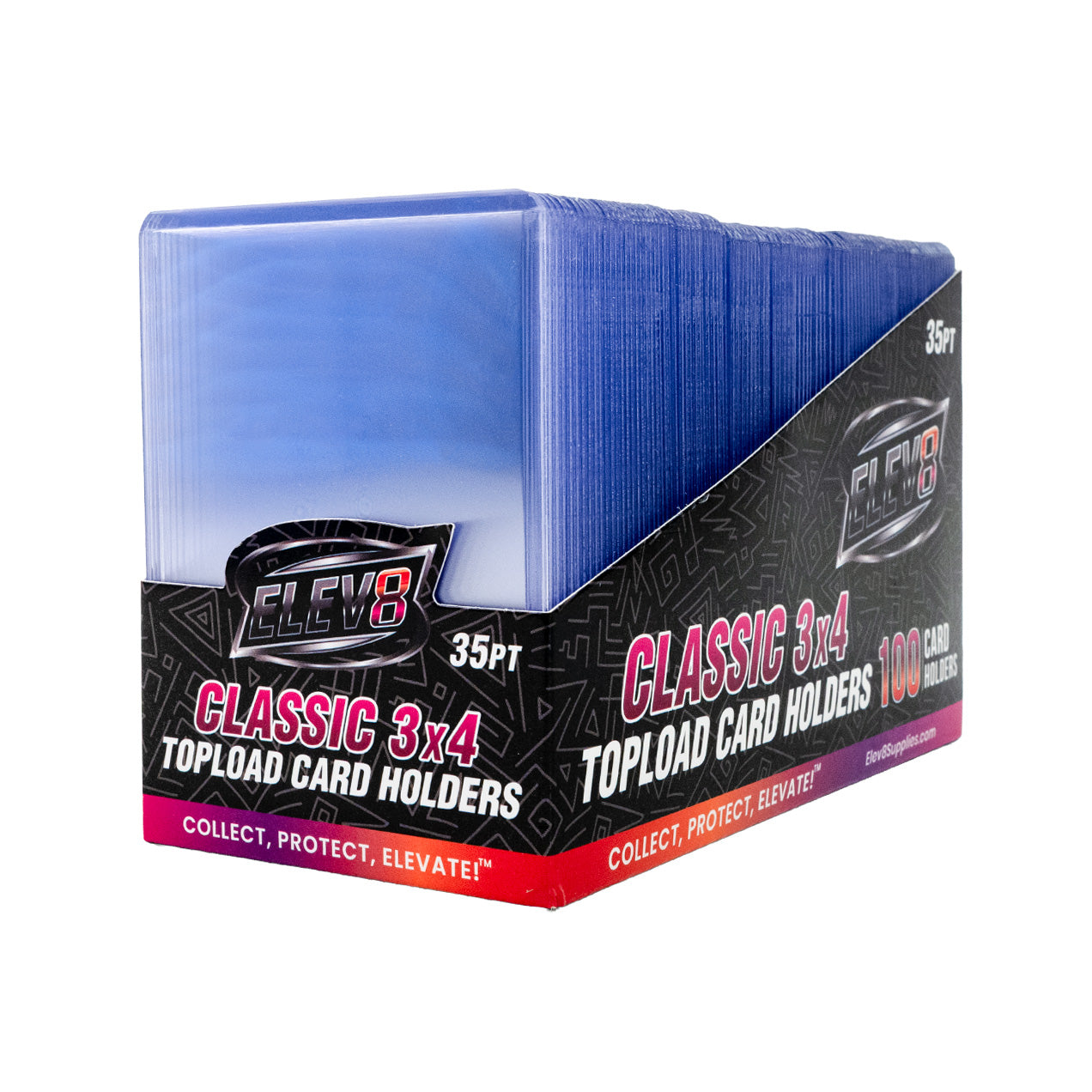 3" x 4" Classic Topload Card Holders (Box of 100)