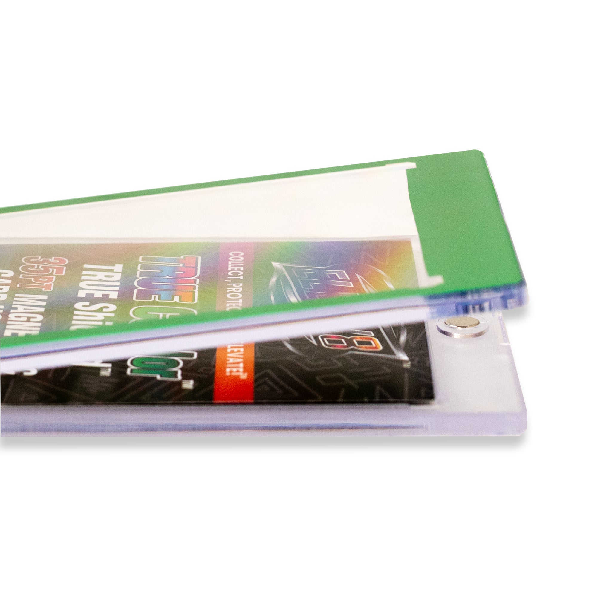 TRUE Colors: Green - TRUE Shield Magnetic Card Holder (35pt w/TRUE Slide Insert)