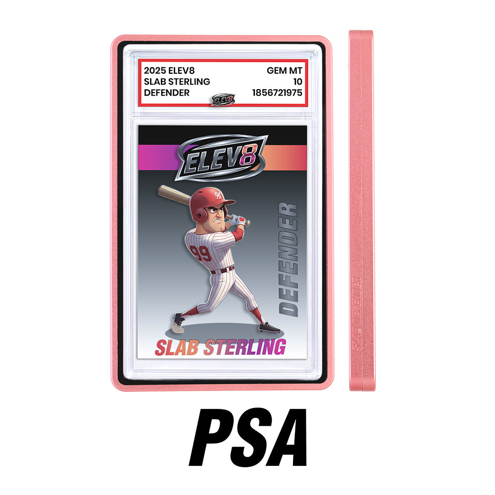 Slab Defender - PSA - PINK - Aluminum Graded Slab Protector