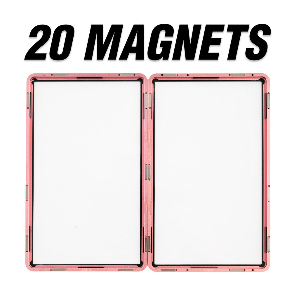 Slab Defender - BGS - PINK - Aluminum Graded Slab Protector