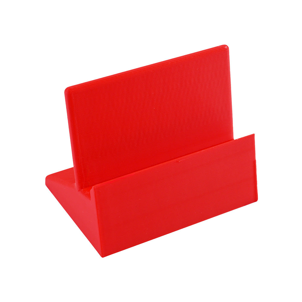 Red Slab Display Stand