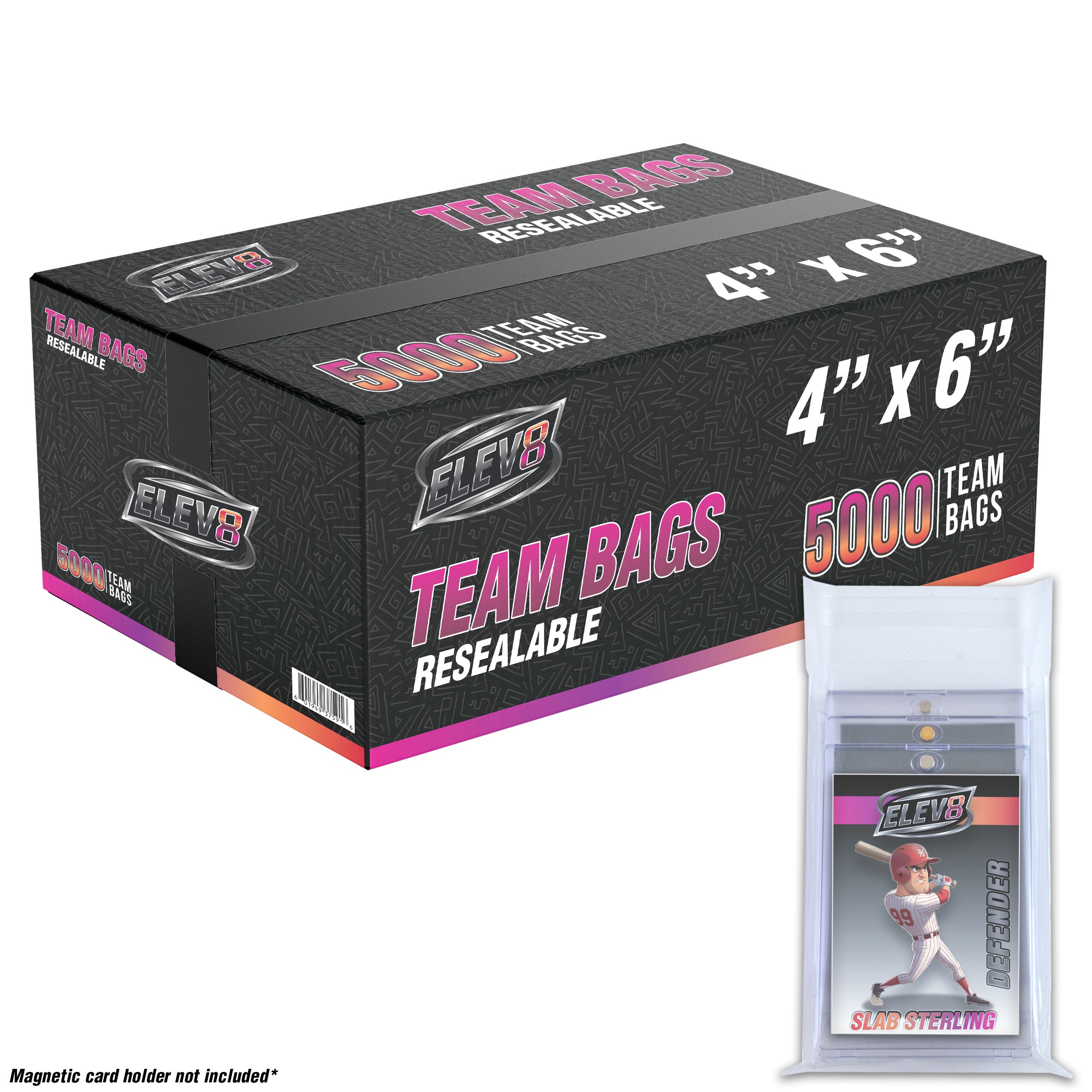 Resealable Team Bags (4" x 6")