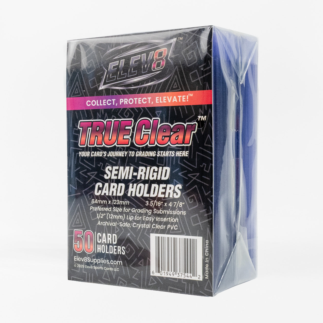 TRUE Clear Semi-Rigid Card Holders