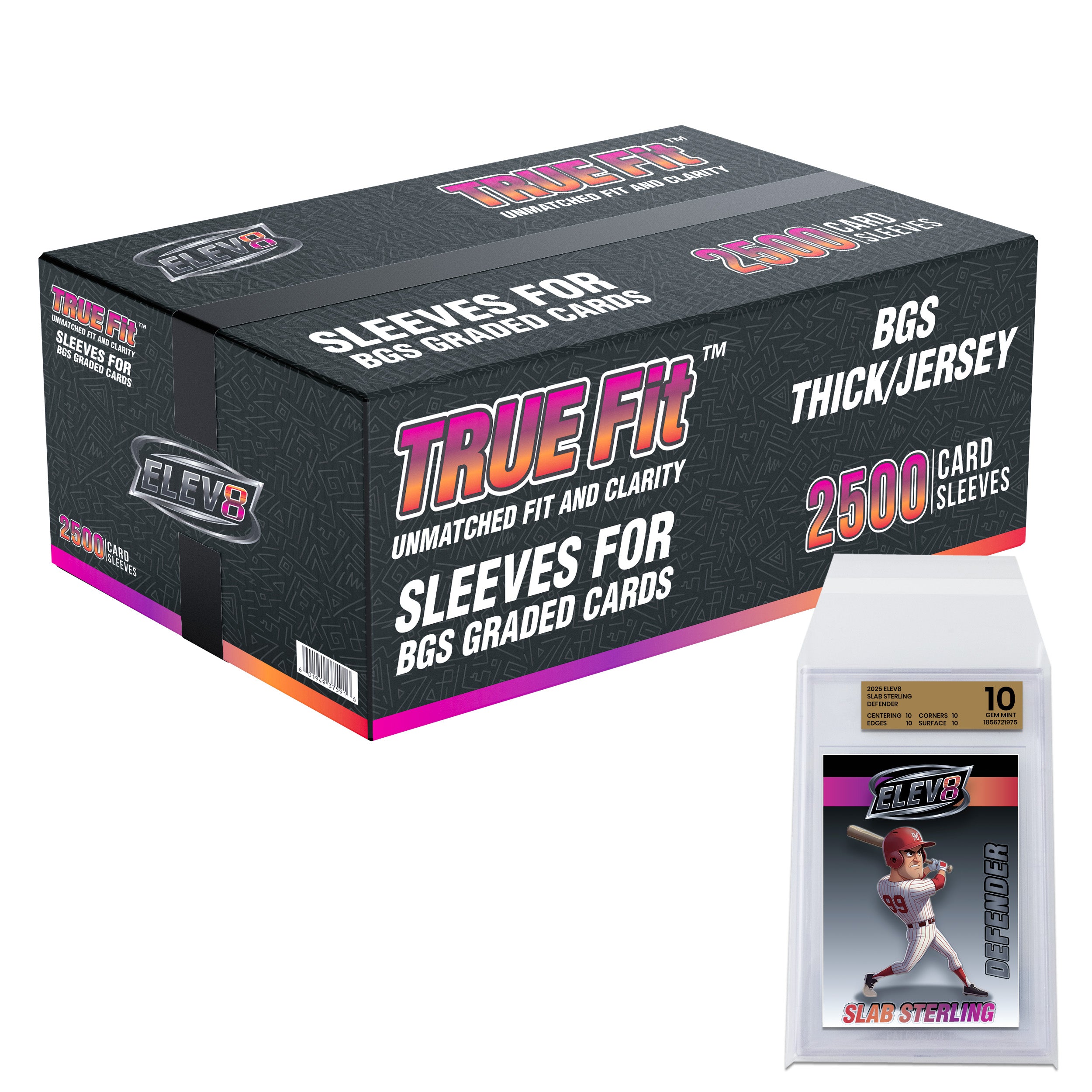 TRUE Fit Sleeves - BGS Thick/Jersey