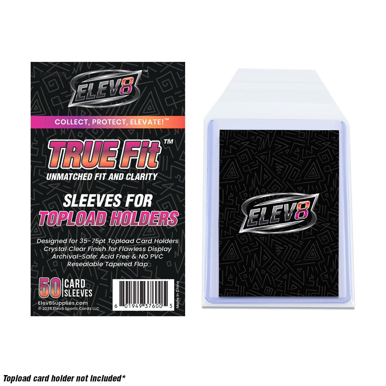 TRUE Fit Sleeves - Toploader