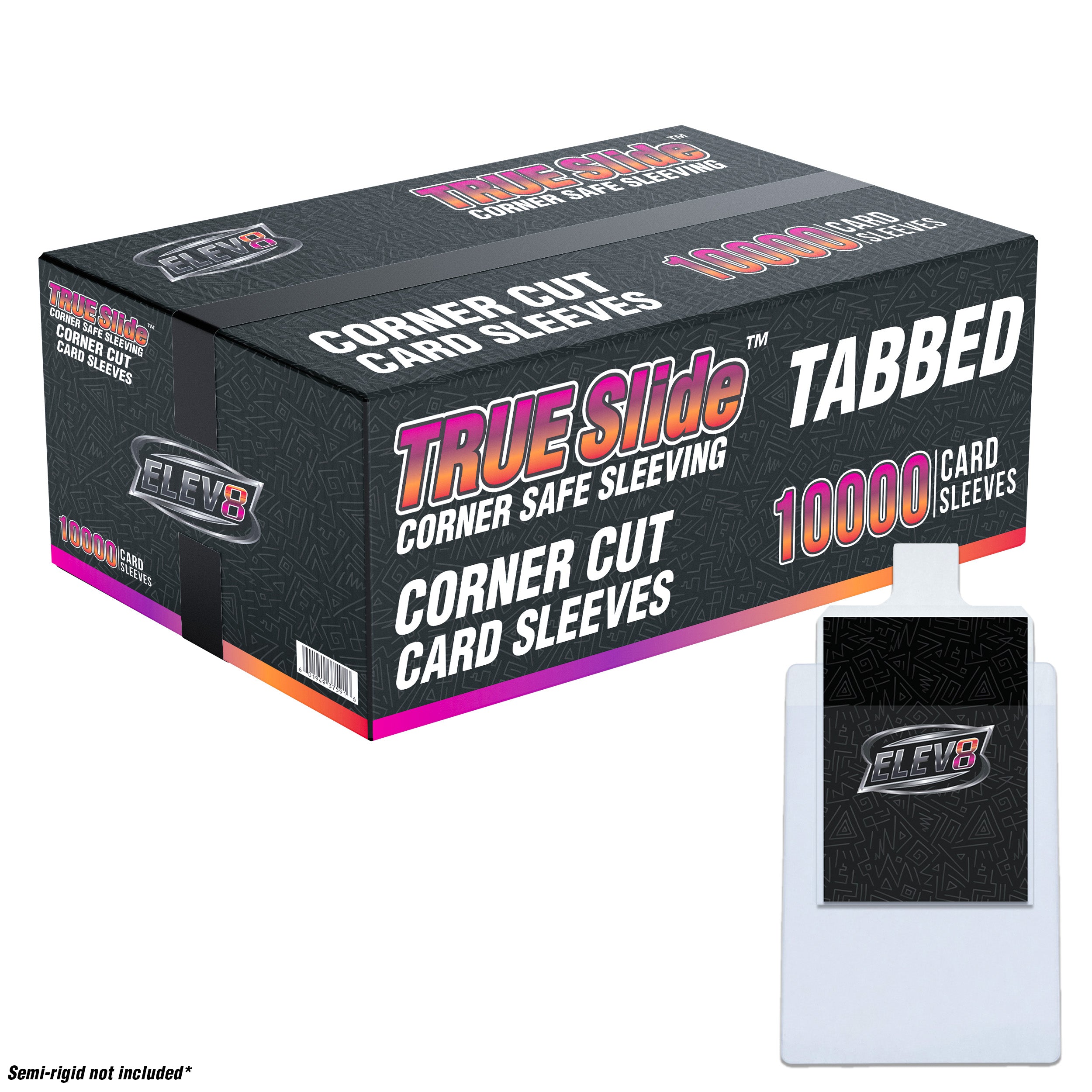 TRUE Slide Sleeves - Tabbed (For Semi-Rigid)