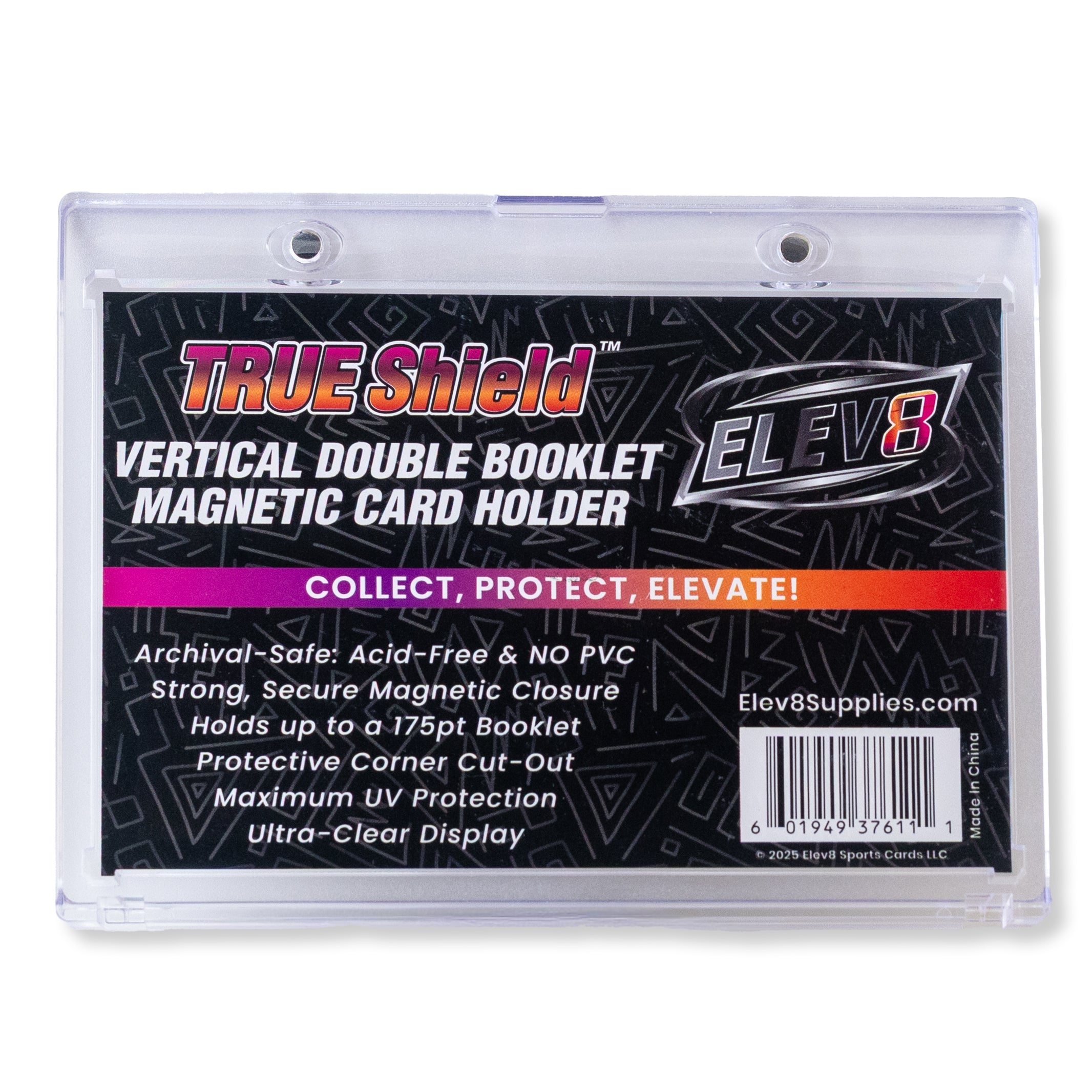 TRUE Shield: Vertical Double Booklet Magnetic Card Holder