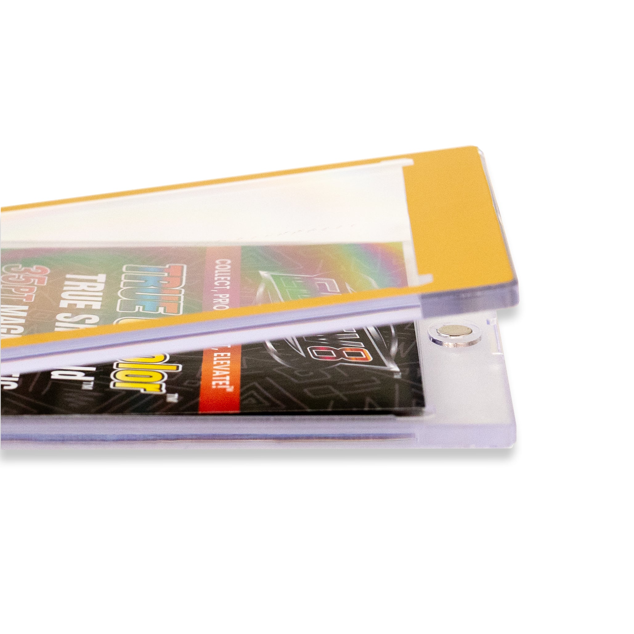 TRUE Colors: Yellow - TRUE Shield Magnetic Card Holder (35pt w/TRUE Slide Insert)