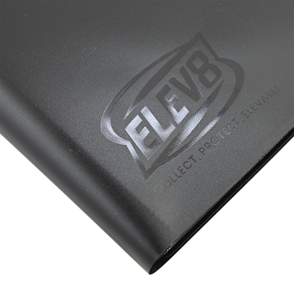 9-Pocket Strap Binder (Black) - Holds 360 Cards