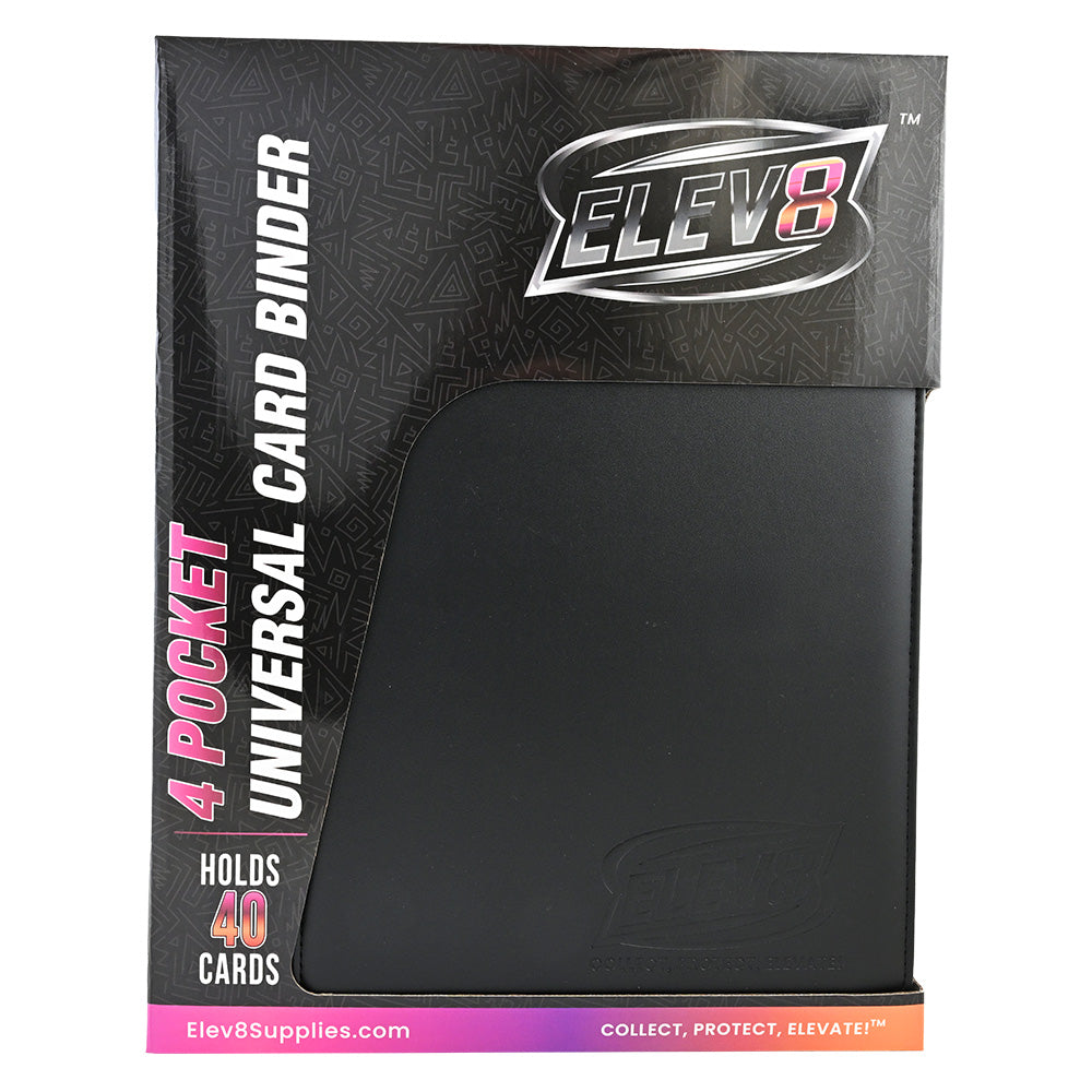4-Pocket Graded Card Binder – Universal Fit for PSA, BGS, SGC (Holds 40 Slabs)