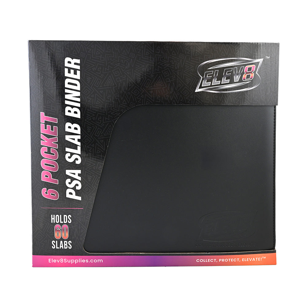 6-Pocket Graded Card Binder – Custom Fit for PSA Slabs (Holds 60 Cards)