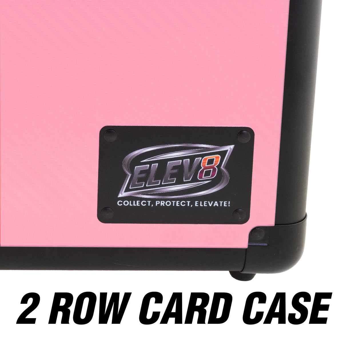2-Row Graded Card & Slab Defender Case - Pink