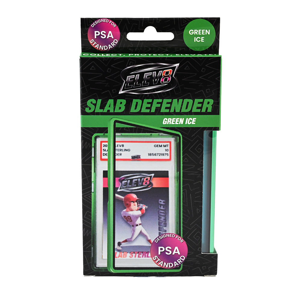 Slab Defender - PSA - GREEN ICE - Aluminum Graded Slab Protector