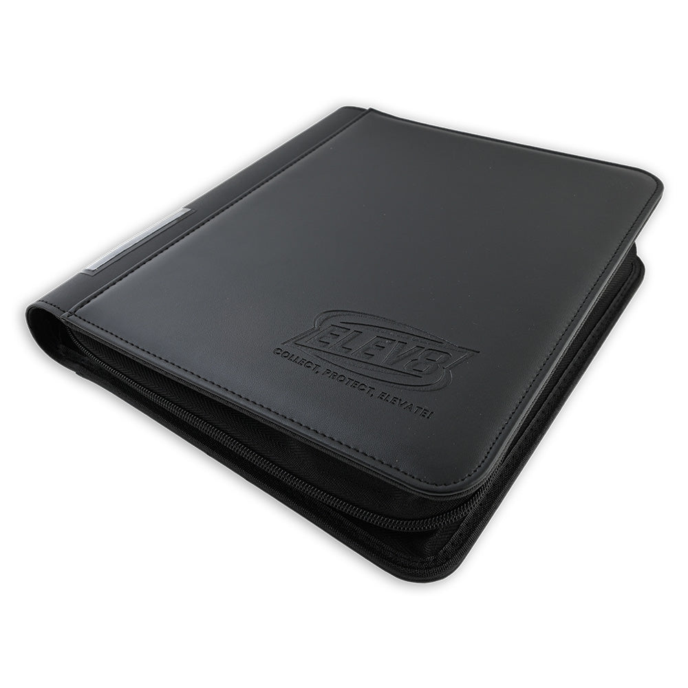 9-Pocket Topload Card Binder (Black) - Holds 252 Cards