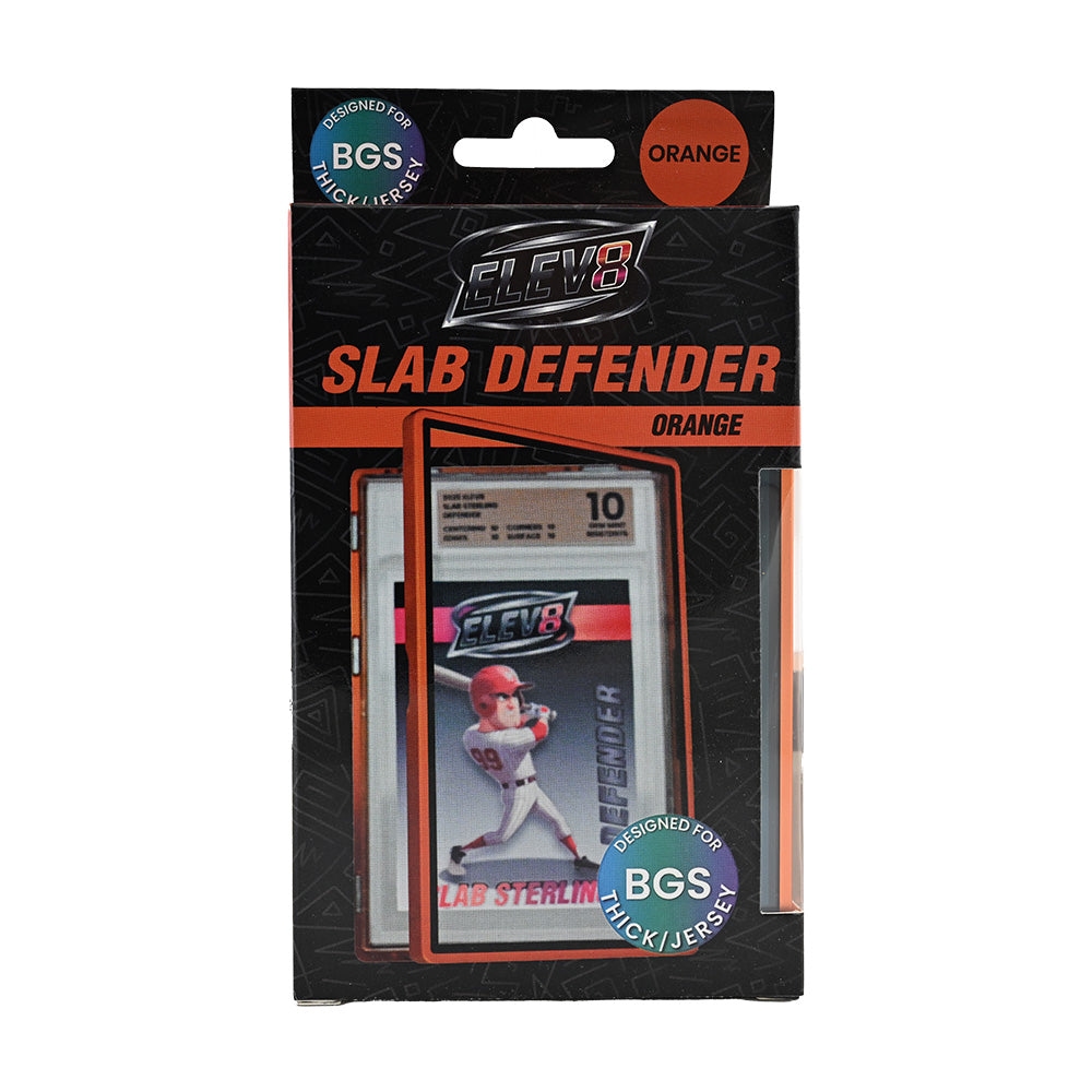 Slab Defender - 130pt BGS - ORANGE - Aluminum Graded Slab Protector