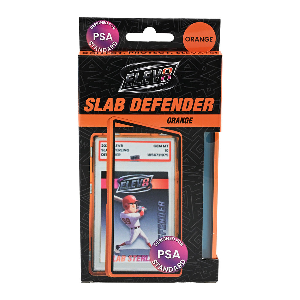 Slab Defender - PSA - ORANGE - Aluminum Graded Slab Protector
