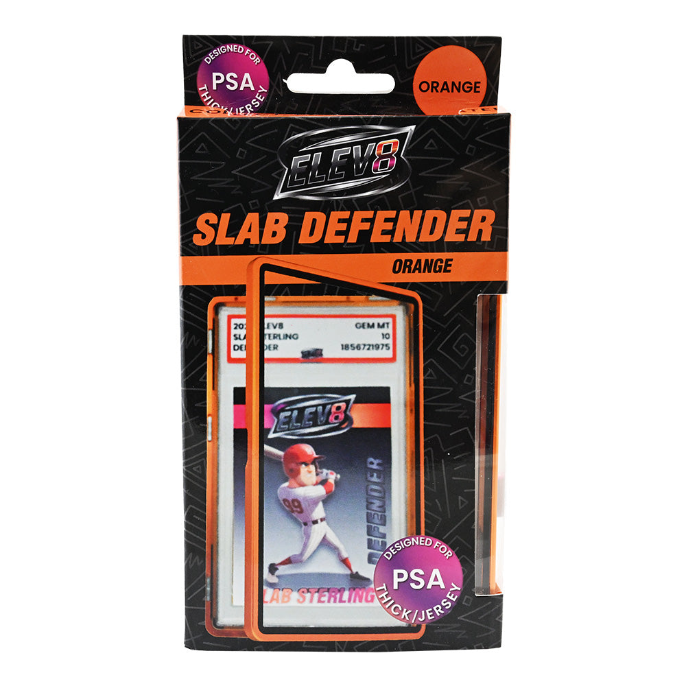 Slab Defender - 130pt PSA - ORANGE - Aluminum Graded Slab Protector