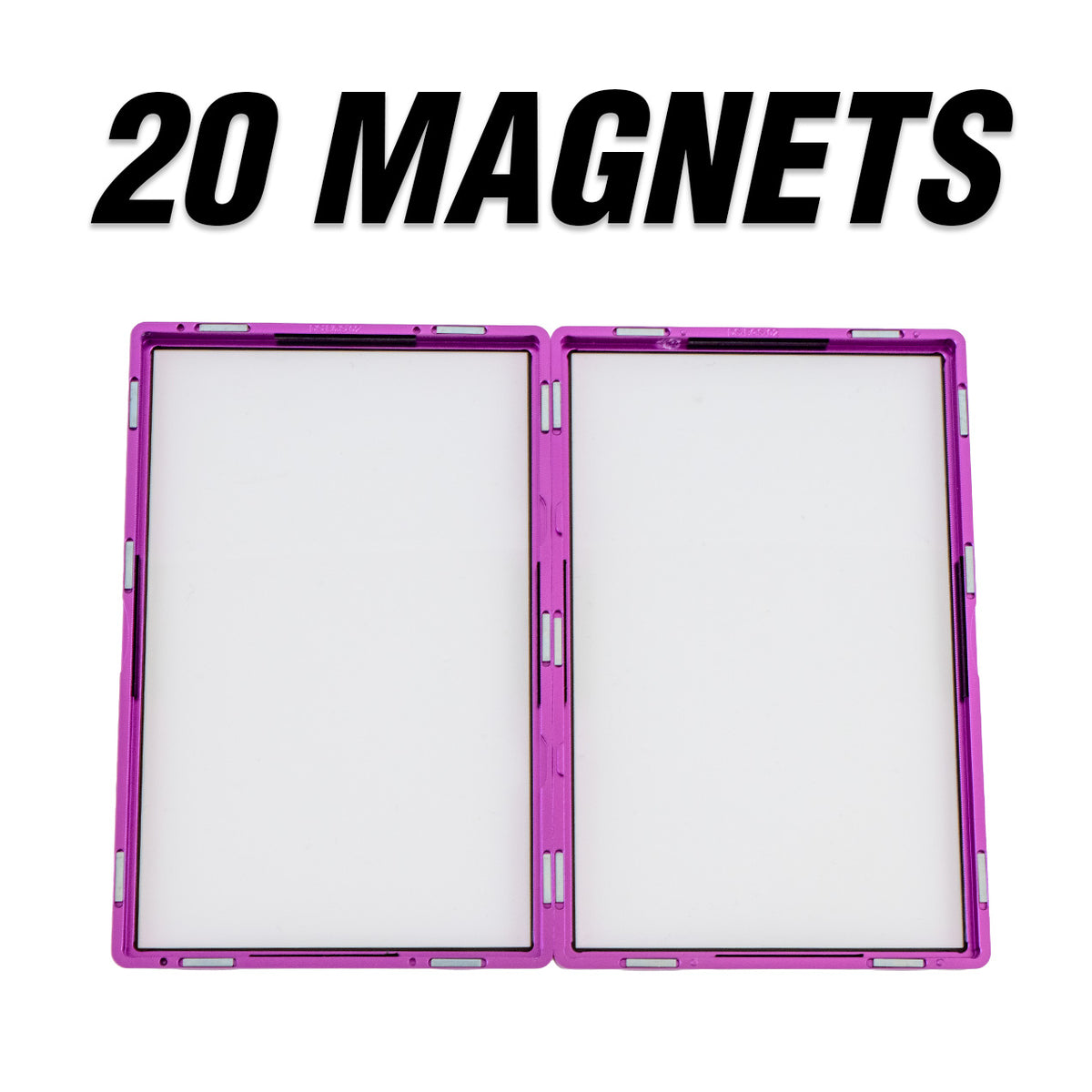 Slab Defender - 130pt BGS - PURPLE ICE - Aluminum Graded Slab Protector