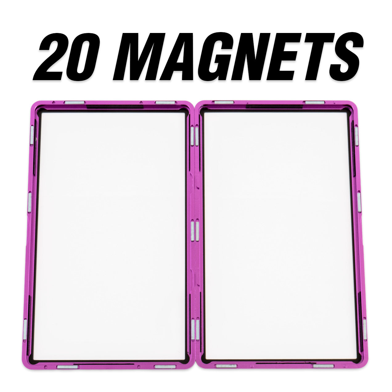 Slab Defender - 130pt PSA - PURPLE ICE - Aluminum Graded Slab Protector