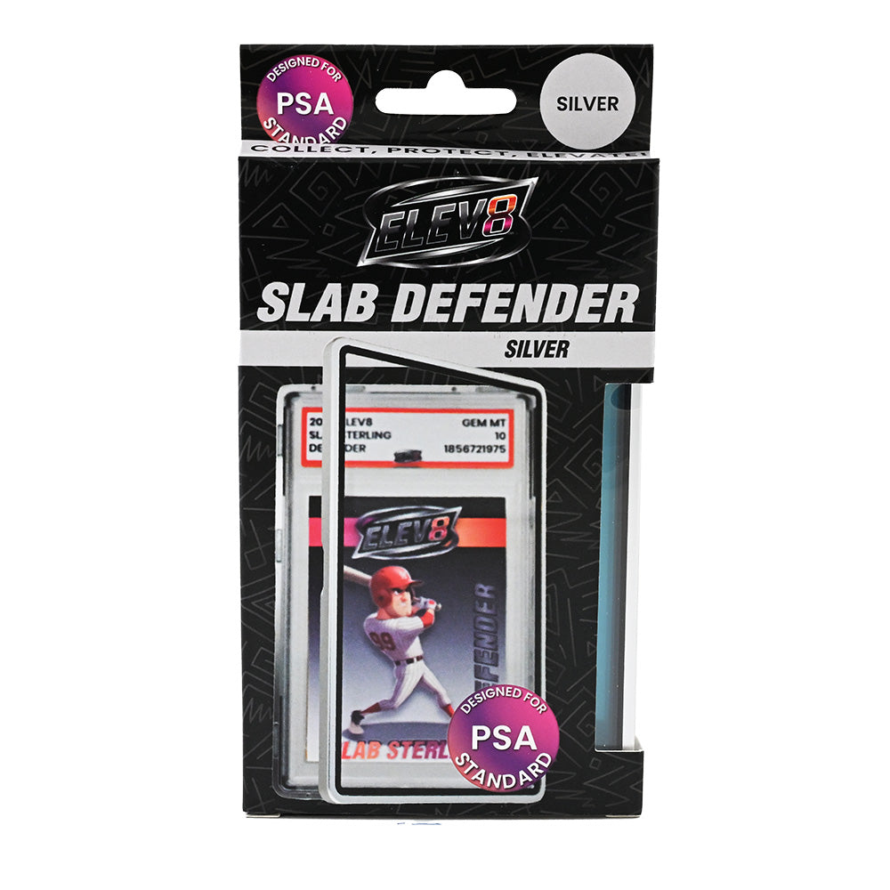 Slab Defender - PSA - SILVER - Aluminum Graded Slab Protector