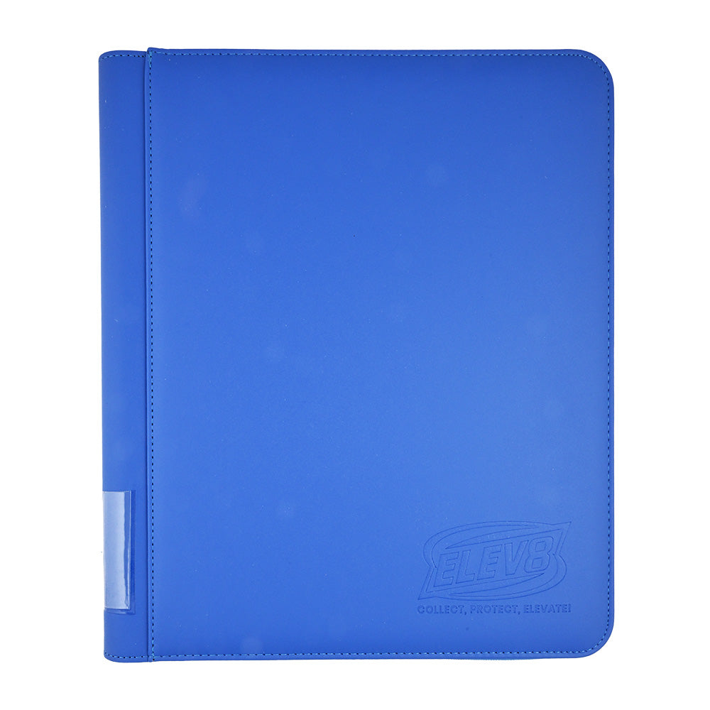 9-Pocket Topload Card Binder (Blue) - Holds 252 Cards